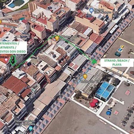 Precioso Estudio Junto Al Mar, Apartamentos Don Diego En La Carihuela Torremolinos Zewnętrze zdjęcie